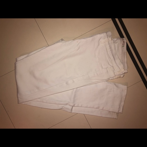 J Brand Mid Rise Super Skinny Jeans White 29 - Picture 7 of 8